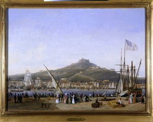 Port of Marseille by Louis Garneray, circa 1820