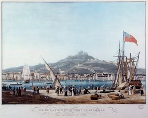View of the Port of Marseille under the Restoration