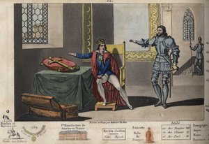 Louis XI (1423-1483) Held Prisoner in Peronne
