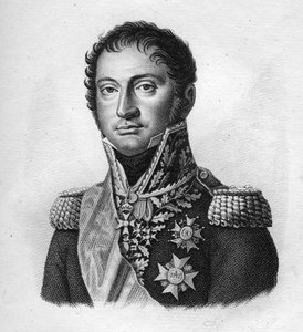 Marshal Reille. Honoré Charles, Count Reille Marshal of France - in Portraits of the French generals following the victories and conquests of the French. Engraved by Ambroise Tardieu in 1818. Stella Collection