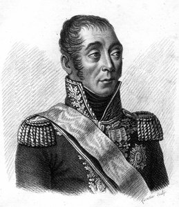 Portrait of Emmanuel, Marquis de Grouchy, Marshal of France (1766-1847). Engraved by Ambroise Tardieu in 1818. Stella Collection