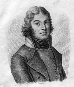 General Lazare Louis Hoche (1768-1797). Engraved by Ambroise Tardieu in 1818. Stella Collection.