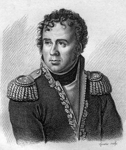 Portrait of Joseph Secret Pascal Vallongue, General de Brigade. Engraved by Ambroise Tardieu in 1818. Stella Collection