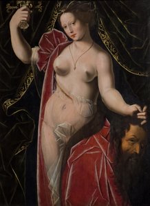 Judith holding up the head of Holofernes, c. 1530-1533