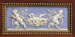 Panel from a Napoleon III Console, in the Manner of Jacob, by Maison Millet, Paris, c.1865 (detail) by Ambrosius the Elder Bosschaert