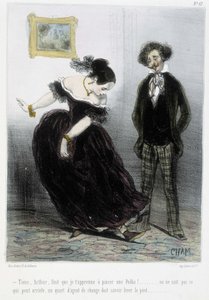 Caricature - in “Madeleines” by Cham, v.1870-1880 by Amédée de Noé