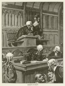 Augusta in Court by Amedee Forestier