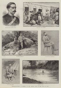 Elephant-Hunting at Berbera, on the African Coast of the Gulf of Aden
