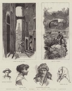 Sketches at San Remo