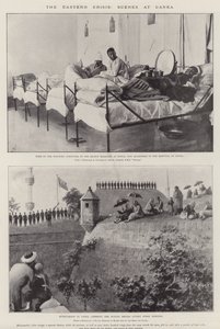 The Eastern Crisis, Scenes at Canea by Amedee Forestier