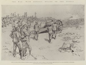 The War, with General Buller on the Tugela by Amedee Forestier