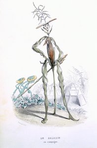 A Country Stroller, from The Empire of Vegetables, Memoirs of Curcurbitus