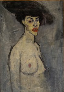 Nude with Hat
