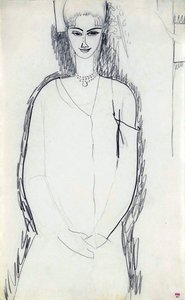 Anna Akhmatova by Amedeo Modigliani