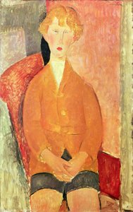 Boy in Shorts by Amedeo Modigliani