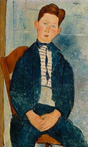 Boy in a Striped Sweater by Amedeo Modigliani