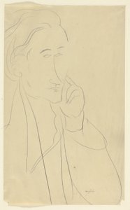 Bust of Zborowski by Amedeo Modigliani