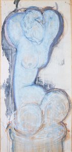 Caryatid, c.1914 by Amedeo Modigliani