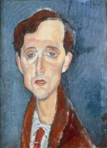 Frans Haellens by Amedeo Modigliani
