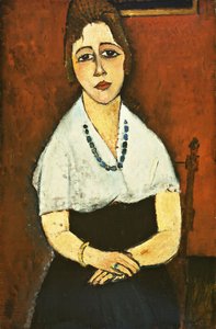 Girl With Necklace by Amedeo Modigliani