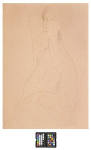 Hanks Zborowska with Hands on Her Lap by Amedeo Modigliani