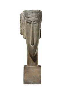 Head, c.1910-12 by Amedeo Modigliani
