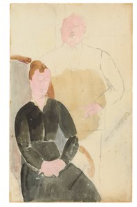 The Household, 1915 by Amedeo Modigliani