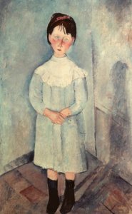 The Little Girl in Blue by Amedeo Modigliani