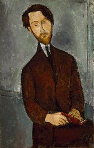 Léopold Zborowski by Amedeo Modigliani
