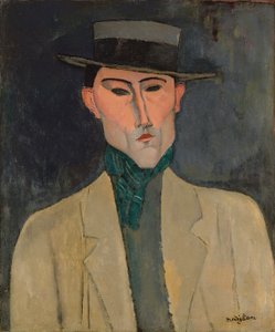 Man in a Hat by Amedeo Modigliani