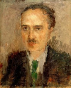 Man with Mustache by Amedeo Modigliani