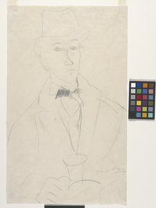 Portrait Of The Artist, Othon Friesz by Amedeo Modigliani