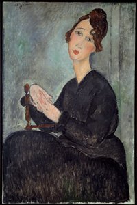 Portrait of Dedie (Odette Hayden) by Amedeo Modigliani