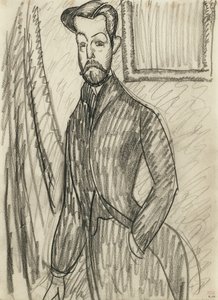 Portrait of Dr Paul Alexandre by Amedeo Modigliani