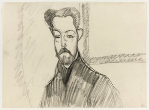 Portrait of Paul Alexandre by Amedeo Modigliani