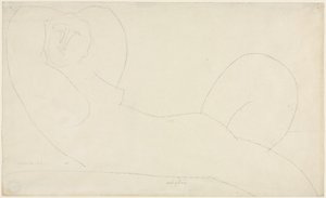 Reclining Female Nude by Amedeo Modigliani