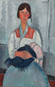 Roma Woman with Baby by Amedeo Modigliani