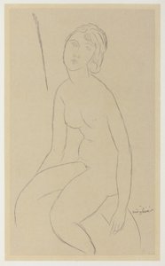 Seated Nude by Amedeo Modigliani