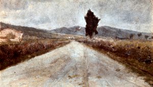 The Tuscan Road by Amedeo Modigliani