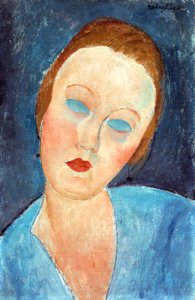 Wife of the Painter Survage by Amedeo Modigliani