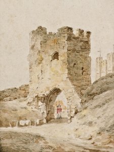 Two Soldiers on Duty at Dover Castle by Amelia Long