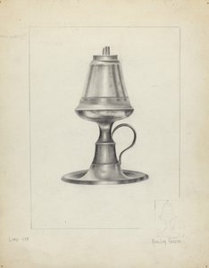 Camphene Lamp by Amelia Tuccio