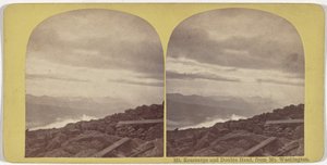 Mt. Kearsarge and Double Head, from Mt. Washington by American 19th Century