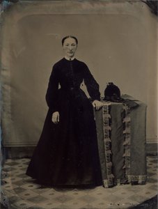 Portrait of a Civil War Widow by American 19th Century