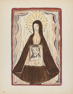 Plate 20: Saint Veronica: From Portfolio 