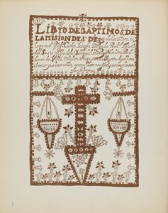 Plate 2: Jemez Book of Baptisms: From Portfolio 
