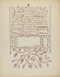 Plate 3: Pecos Book of Visitations: From Portfolio 