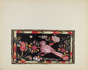 Plate 44: Painted Chest Design: From Portfolio 