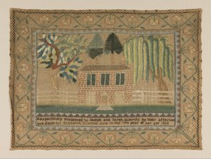 Sampler by American Elizabeth Sickfrits