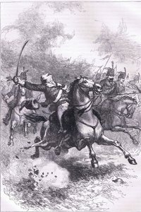 The charge of the Pulaski, illustration from Cassells History of the United States published by Cassell, Petter & Galpin, c.1900